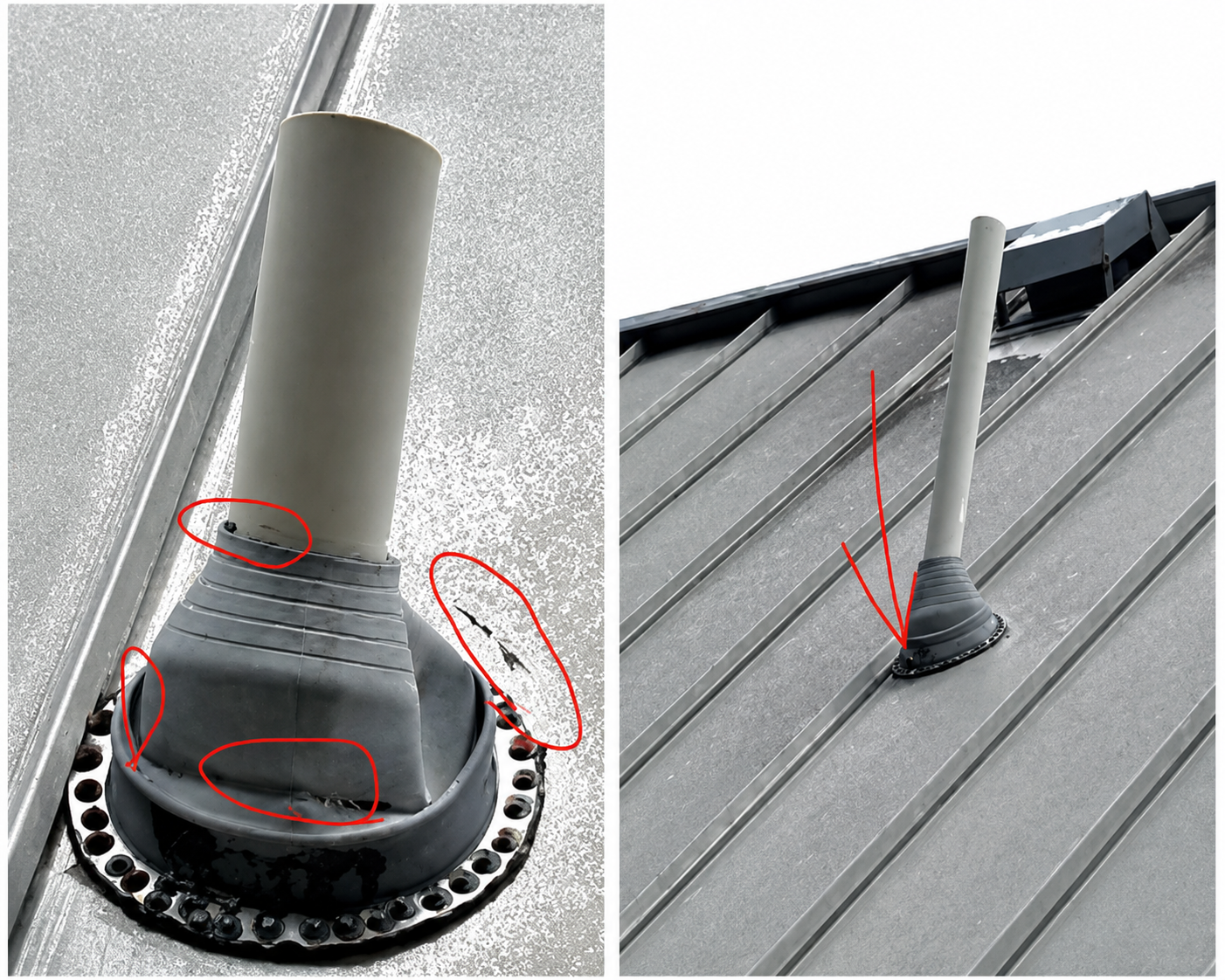 Metal roof leak repair in Lakeway, TX