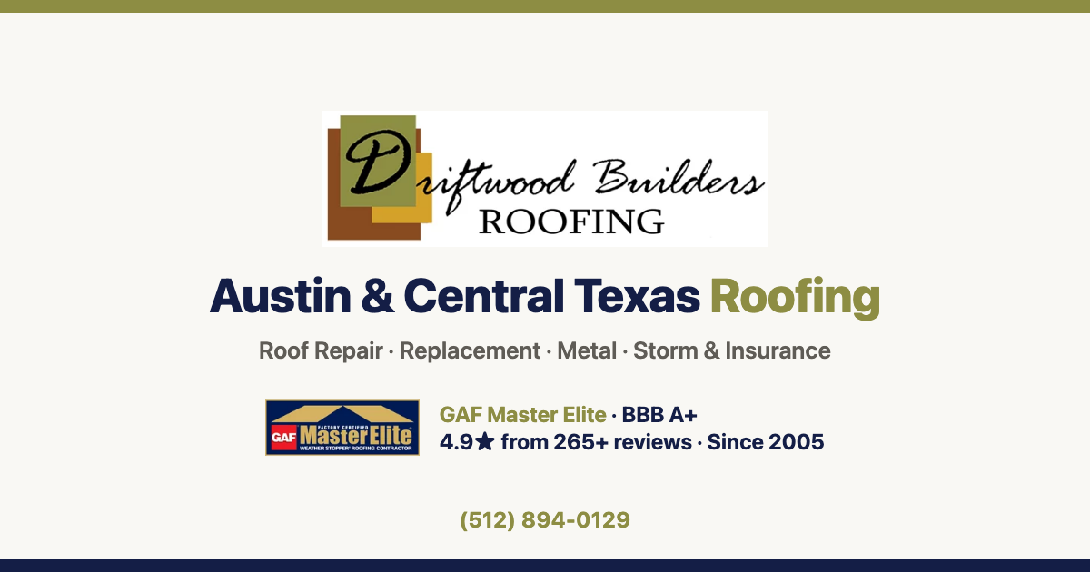 Roof Replacement in Hutto, TX