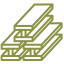 siding trim boards icon - Driftwood Builders Roofing - Driftwood Builders Roofing Stacked siding trim boards icon